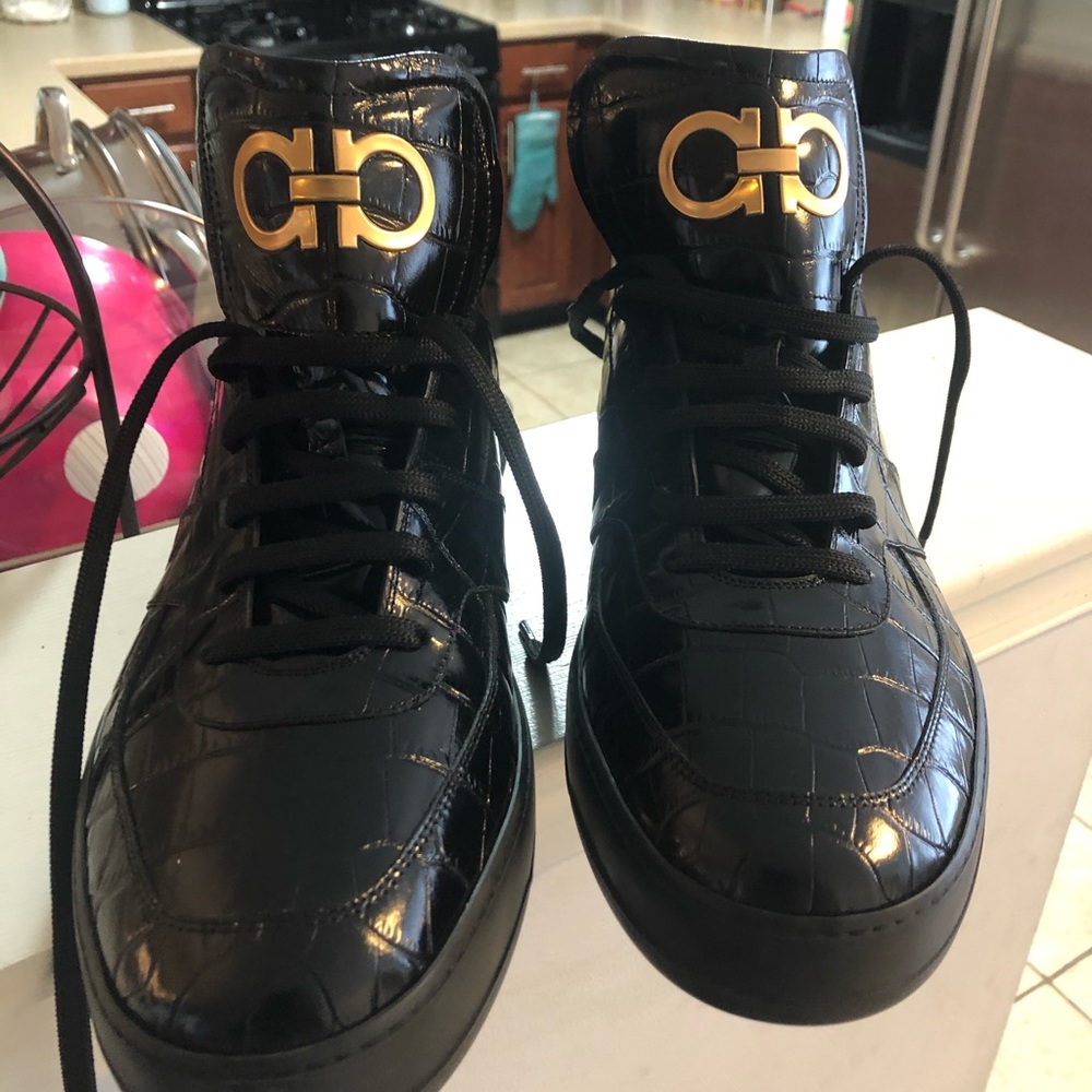 SALVATORE FERRAGAMO  GIANCI SNEAKER